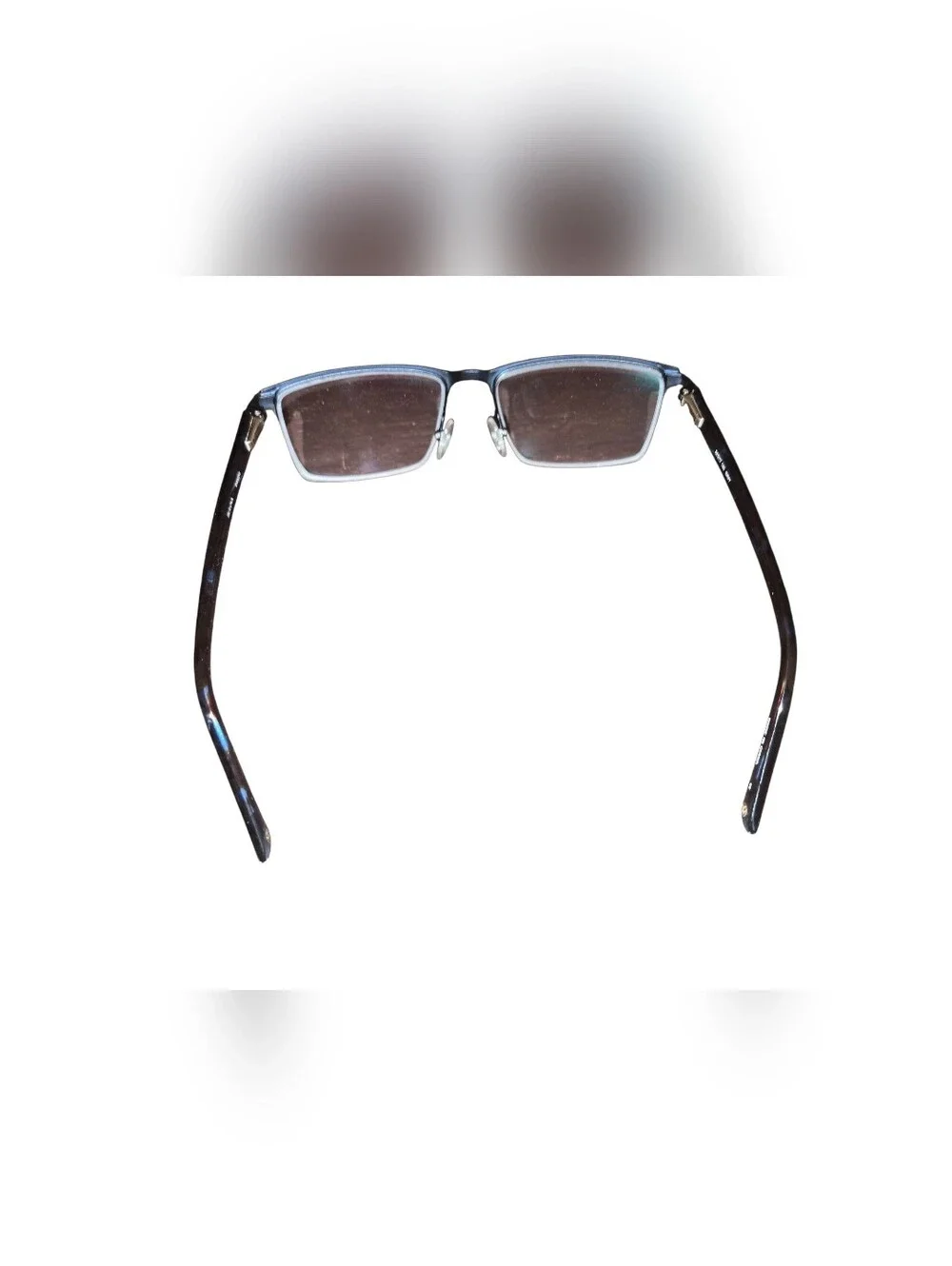 BULOVA DANZIG NAVY AUTHENTIC FRAMES EYEGLASSES 54[]17 140 Case & Cleaning Cloth